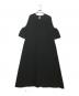 CFCL（シーエフシーエル）の古着「POTTERY SHORT BELL SLEEVE FLARE DRESS」｜ブラック