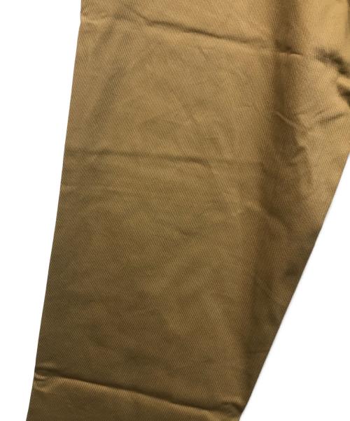 BONCOURA（ボンクラ）BONCOURA (ボンクラ) Pegtop Pants English Twill ブラウン サイズ:W28の古着・服飾アイテム