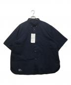 FreshServiceフレッシュサービス）の古着「UTILITY S/S B.D SHIRT」｜ネイビー