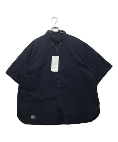 FreshService（フレッシュサービス）FreshService (フレッシュサービス) UTILITY S/S B.D SHIRT ネイビー サイズ:Mの古着・服飾アイテム