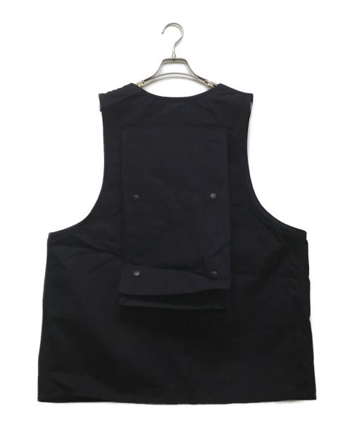BONCOURA（ボンクラ）BONCOURA (ボンクラ) パックベスト ネイビー サイズ:42の古着・服飾アイテム