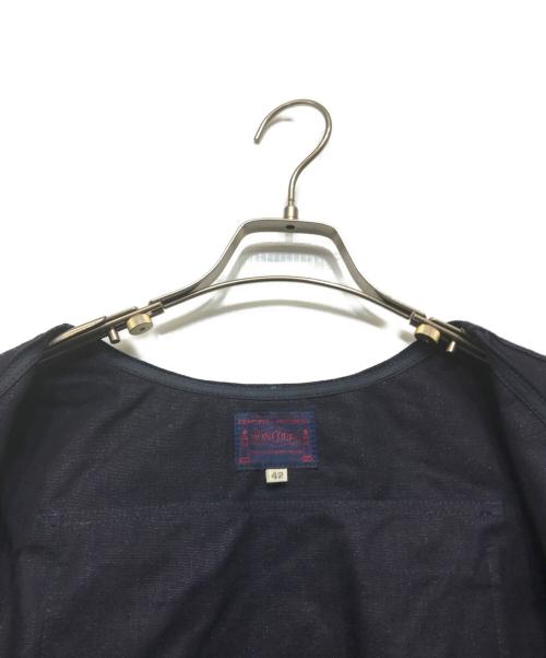 BONCOURA（ボンクラ）BONCOURA (ボンクラ) パックベスト ネイビー サイズ:42の古着・服飾アイテム