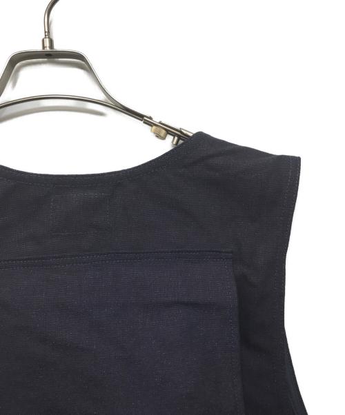 BONCOURA（ボンクラ）BONCOURA (ボンクラ) パックベスト ネイビー サイズ:42の古着・服飾アイテム