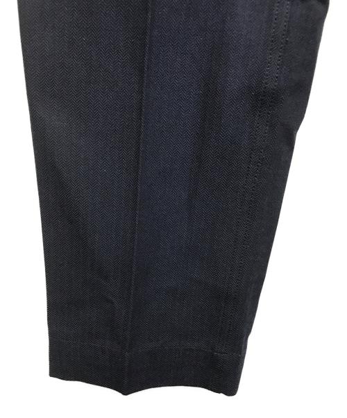 BONCOURA（ボンクラ）BONCOURA (ボンクラ) ストライプワークパンツ ネイビー サイズ:W33の古着・服飾アイテム