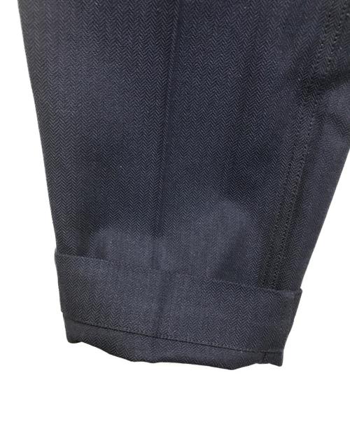 BONCOURA（ボンクラ）BONCOURA (ボンクラ) ストライプワークパンツ ネイビー サイズ:W33の古着・服飾アイテム