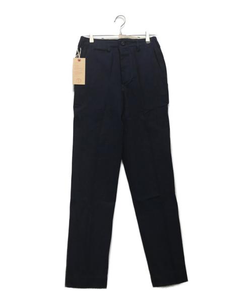 BONCOURA（ボンクラ）BONCOURA (ボンクラ) ストライプワークパンツ ネイビー サイズ:W28の古着・服飾アイテム