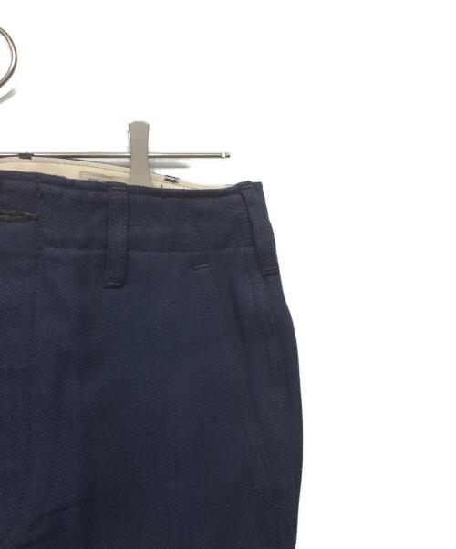 BONCOURA（ボンクラ）BONCOURA (ボンクラ) ストライプワークパンツ ネイビー サイズ:W28の古着・服飾アイテム