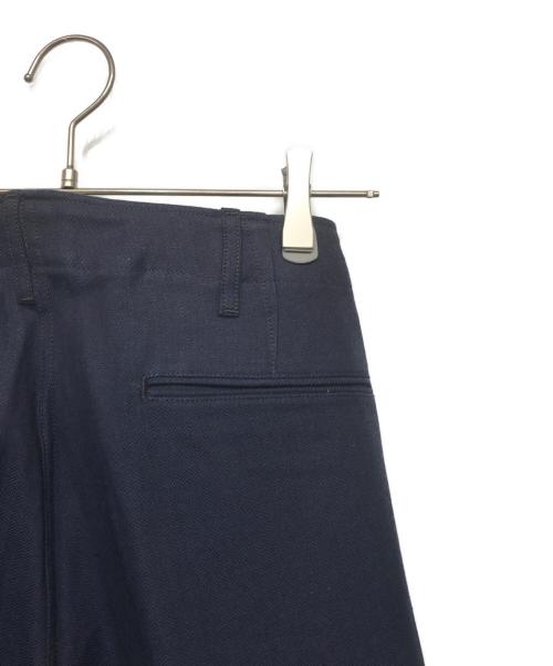 BONCOURA（ボンクラ）BONCOURA (ボンクラ) ストライプワークパンツ ネイビー サイズ:W28の古着・服飾アイテム