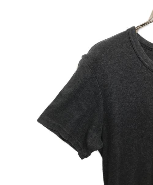 ISSEY MIYAKE（イッセイミヤケ）ISSEY MIYAKE (イッセイミヤケ) 半袖パネルラインワンピース グレー サイズ:Lの古着・服飾アイテム