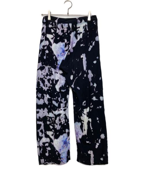 Vivienne Westwood ANGLOMANIA（ヴィヴィアンウエストウッドアングロマニア）Vivienne Westwood ANGLOMANIA (ヴィヴィアンウエストウッドアングロマニア) レーヨンプリントパンツ ブラック サイズ:38の古着・服飾アイテム