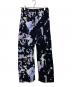 Vivienne Westwood ANGLOMANIA (ヴィヴィアンウエストウッドアングロマニア) レーヨンプリントパンツ ブラック サイズ:38：8000円