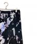 中古・古着 Vivienne Westwood ANGLOMANIA (ヴィヴィアンウエストウッドアングロマニア) レーヨンプリントパンツ ブラック サイズ:38：8000円