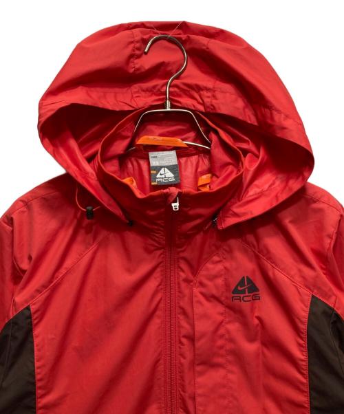 NIKE ACG（ナイキエーシージー）NIKE ACG (ナイキエーシージー) ナイロンジャケット レッド サイズ:XSの古着・服飾アイテム