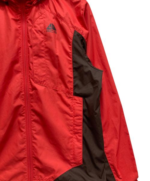 NIKE ACG（ナイキエーシージー）NIKE ACG (ナイキエーシージー) ナイロンジャケット レッド サイズ:XSの古着・服飾アイテム