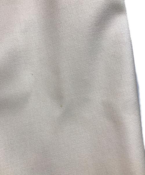 Curensology（カレンソロジー）Curensology (カレンソロジー) ウールワイドパンツ ベージュ サイズ:38の古着・服飾アイテム
