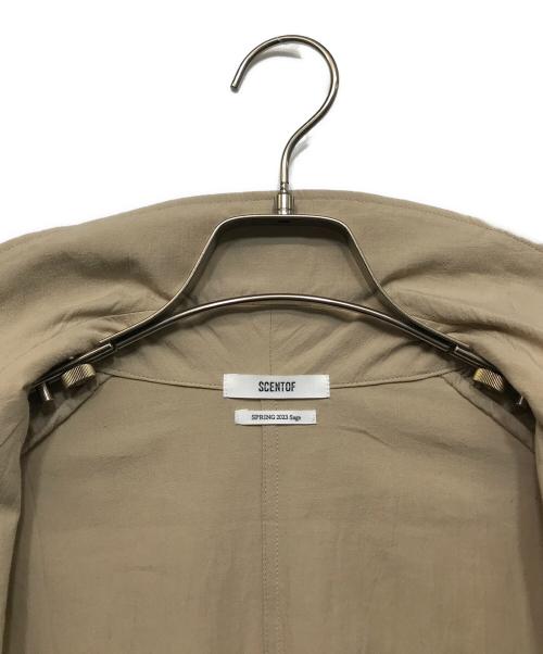 SCENTOF（セントオブ）SCENTOF (セントオブ) コットンライトコート ブラウン サイズ:FREEの古着・服飾アイテム