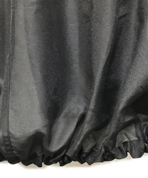Noble（ノーブル）Noble (ノーブル) ミルキーシアーボリュームブルゾン ブラック サイズ:38の古着・服飾アイテム