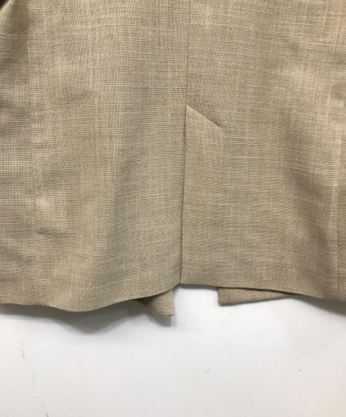 Noble（ノーブル）Noble (ノーブル) ドンゴロスダブルジャケット ブラウン×イエロー サイズ:38の古着・服飾アイテム