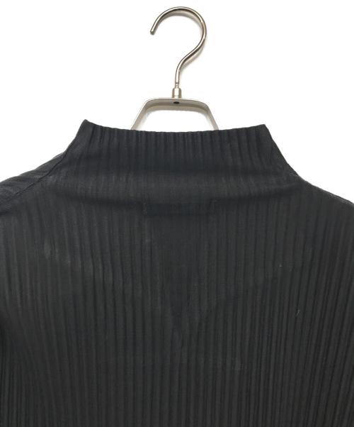 HOMME PLISSE ISSEY MIYAKE（オム プリッセ イッセイ ミヤケ）HOMME PLISSE ISSEY MIYAKE (オム プリッセ イッセイ ミヤケ) プリーツジップアップジャケット ブラック サイズ:2の古着・服飾アイテム