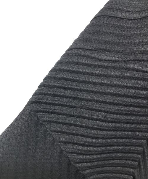 HOMME PLISSE ISSEY MIYAKE（オム プリッセ イッセイ ミヤケ）HOMME PLISSE ISSEY MIYAKE (オム プリッセ イッセイ ミヤケ) プリーツジップアップジャケット ブラック サイズ:2の古着・服飾アイテム