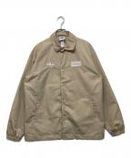adidas×oasisアディダス×オアシス）の古着「ツアーコーチジャケット」｜ベージュ