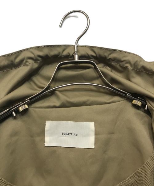 TODAYFUL（トゥデイフル）TODAYFUL (トゥデイフル) Standcollar Zip Blouson ベージュ サイズ:Mの古着・服飾アイテム