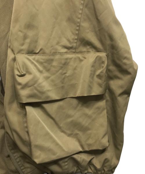 TODAYFUL（トゥデイフル）TODAYFUL (トゥデイフル) Standcollar Zip Blouson ベージュ サイズ:Mの古着・服飾アイテム