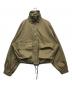 TODAYFUL（トゥデイフル）の古着「Standcollar Zip Blouson」｜ベージュ