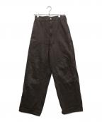 SHISHIKUIシシクイ）の古着「Painter pants」｜ブラウン