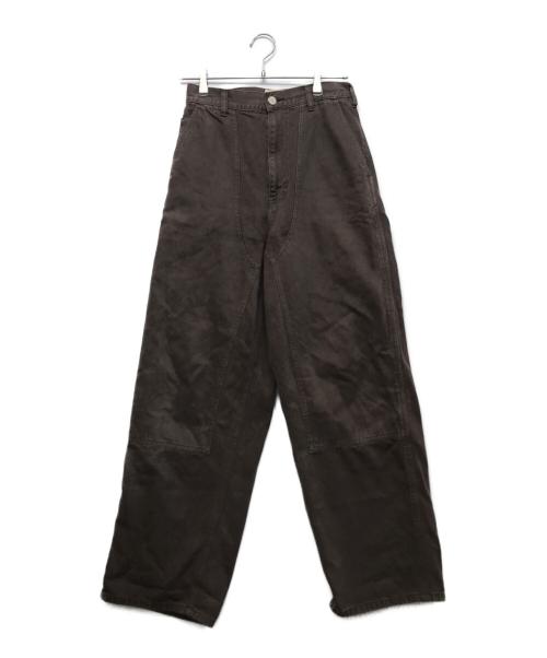 SHISHIKUI（シシクイ）SHISHIKUI (シシクイ) Painter pants ブラウン サイズ:34の古着・服飾アイテム