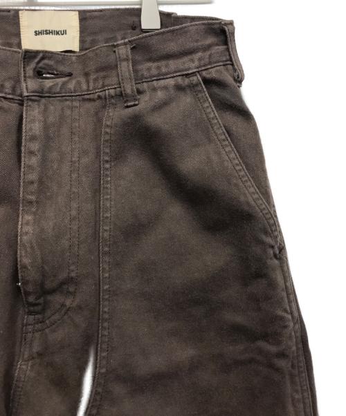 SHISHIKUI（シシクイ）SHISHIKUI (シシクイ) Painter pants ブラウン サイズ:34の古着・服飾アイテム