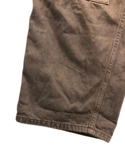 SHISHIKUI（シシクイ）SHISHIKUI (シシクイ) Painter pants ブラウン サイズ:34の古着・服飾アイテム