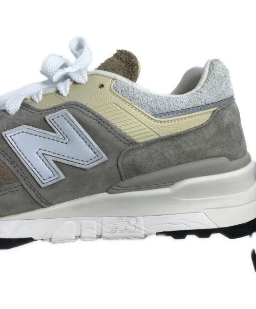 NEW BALANCE（ニューバランス）NEW BALANCE (ニューバランス) ローカットスニーカー グレー サイズ:27.5の古着・服飾アイテム