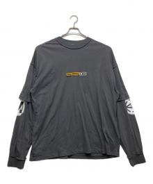SALOMON×SLAM JAM（サロモン×サイアム ジャム）の古着「LONG SLEEVE TEE」｜ブラウン