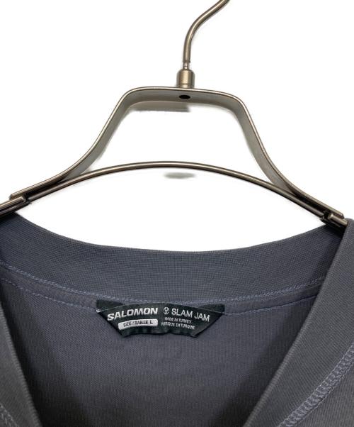 SALOMON（サロモン）SALOMON (サロモン) Slam Jam (サイアム ジャム) LONG SLEEVE TEE ブラウン サイズ:Lの古着・服飾アイテム