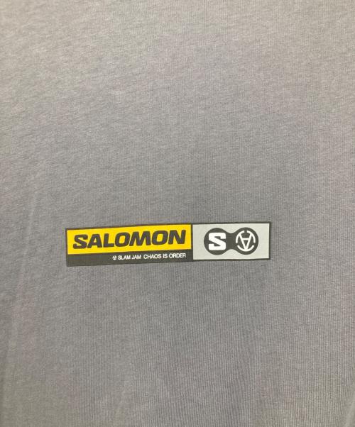 SALOMON（サロモン）SALOMON (サロモン) Slam Jam (サイアム ジャム) LONG SLEEVE TEE ブラウン サイズ:Lの古着・服飾アイテム