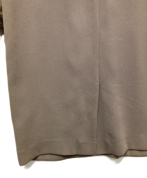 EPOCA（エポカ）EPOCA (エポカ) バックサテンジョーゼット ドレス ブラウン サイズ:38の古着・服飾アイテム