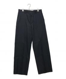 OVY（オヴィー）の古着「RELAX WIDE ACTION SLACKS」｜ブラック