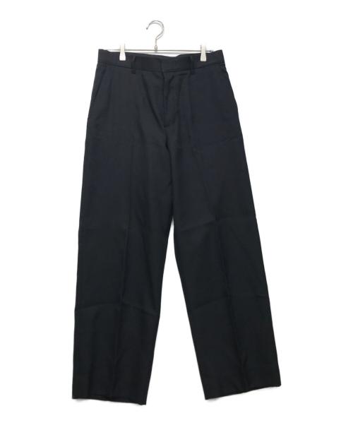 OVY（オヴィー）OVY (オヴィー) RELAX WIDE ACTION SLACKS ブラック サイズ:Mの古着・服飾アイテム