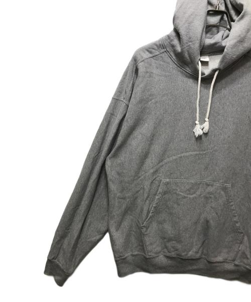 OVY（オヴィー）OVY (オヴィー) Heavy Weight Wide Pullover Hoodie（ヘヴィウエイトワイドプルオーバーフーディ）085 / スウェットパーカー グレー サイズ:Lの古着・服飾アイテム