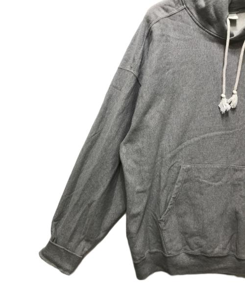 OVY（オヴィー）OVY (オヴィー) Heavy Weight Wide Pullover Hoodie（ヘヴィウエイトワイドプルオーバーフーディ）085 / スウェットパーカー グレー サイズ:Lの古着・服飾アイテム