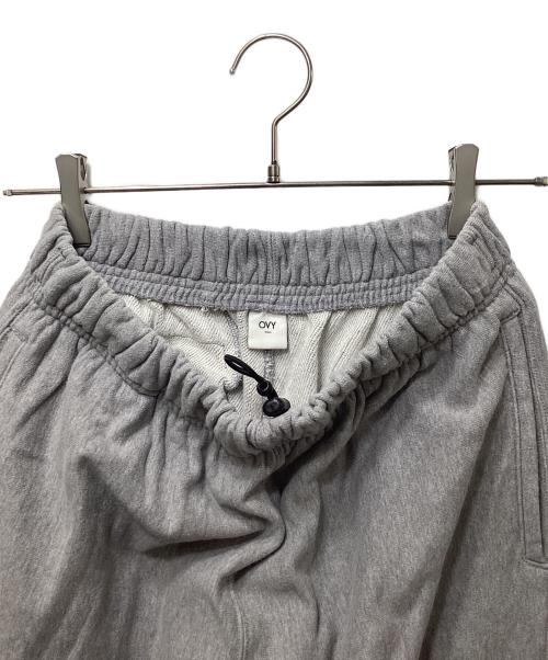 OVY（オヴィー）OVY (オヴィー) Heavy Weight Wide Sweat Pants（ヘヴィウエイトワイドスウェットパンツ）086 グレー サイズ:Lの古着・服飾アイテム