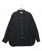 LEE×WACKO MARIAリー×ワコマリア）の古着「DENIM WESTERN SHIRT」｜ブラック