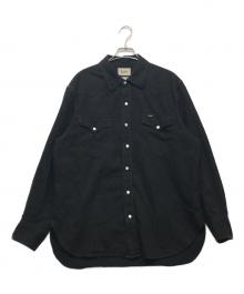 LEE×WACKO MARIA（リー×ワコマリア）の古着「DENIM WESTERN SHIRT」｜ブラック