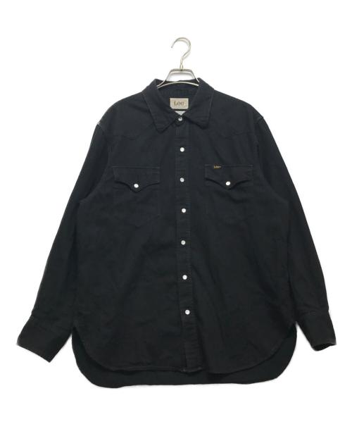 LEE（リー）LEE (リー) WACKO MARIA (ワコマリア) DENIM WESTERN SHIRT ブラック サイズ:Sの古着・服飾アイテム