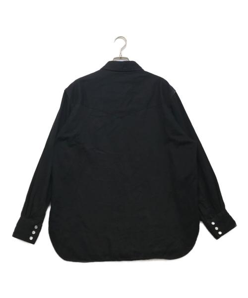 LEE（リー）LEE (リー) WACKO MARIA (ワコマリア) DENIM WESTERN SHIRT ブラック サイズ:Sの古着・服飾アイテム