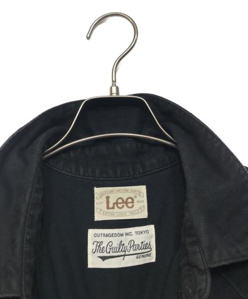 LEE（リー）LEE (リー) WACKO MARIA (ワコマリア) DENIM WESTERN SHIRT ブラック サイズ:Sの古着・服飾アイテム
