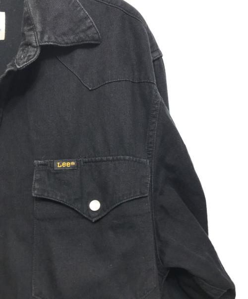 LEE（リー）LEE (リー) WACKO MARIA (ワコマリア) DENIM WESTERN SHIRT ブラック サイズ:Sの古着・服飾アイテム