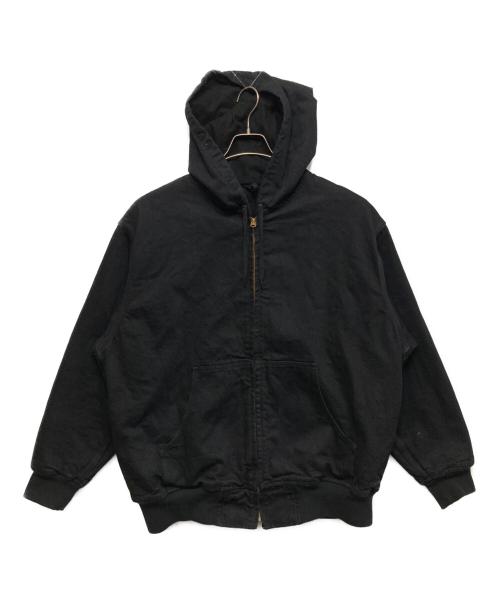 COMOLI（コモリ）COMOLI (コモリ) ブラックデニムジップパーカー ブラック サイズ:2の古着・服飾アイテム