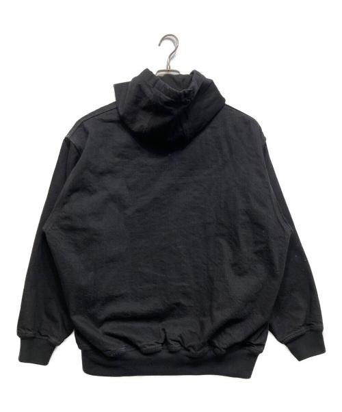 COMOLI（コモリ）COMOLI (コモリ) ブラックデニムジップパーカー ブラック サイズ:2の古着・服飾アイテム